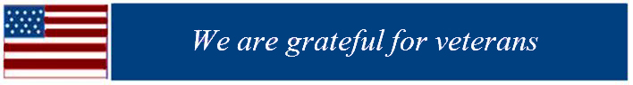 Veterans. Check wtih us about your benefits.